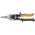 The Brush Man Aviation Snips, Straight Cut, 9-1/2” Oal (Yellow Grip), 6PK SNIPS-STRAIGHT